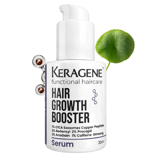 Keragene Hair Growth Booster Serum 30ml | HFX30 Age Smart Hair Growth Serum for Men & Women